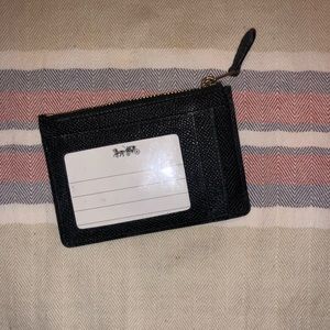 Coach Accessories - Never Used Black Coach Key and Card Holder Coach Accessories - Never Used Black Coach Key and Card Holder